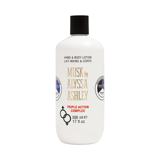 Alyssa Ashley Musk Hand Body Lotion - Hand Lotion for Dry Hands - Body Cream for Women and Men - Hydrating Cream for Smooth Skin - 16.9 oz Beauty & Personal Care ALYSSA ASHLEY