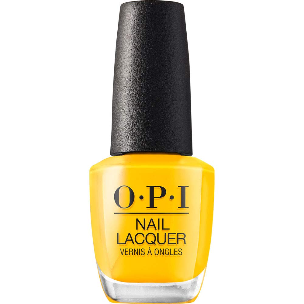 OPI Nail Lacquer Sun, Sea, and Sand in My Pants | Opaque Bright Yellow Crème Chip Resistant Nail Polish | Lisbon Collection Beauty & Personal Care OPI