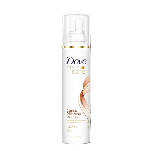 Dove Style+Care Curls Defining Mousse, Soft Hold 7 oz (Pack of 12) Beauty & Personal Care Dove