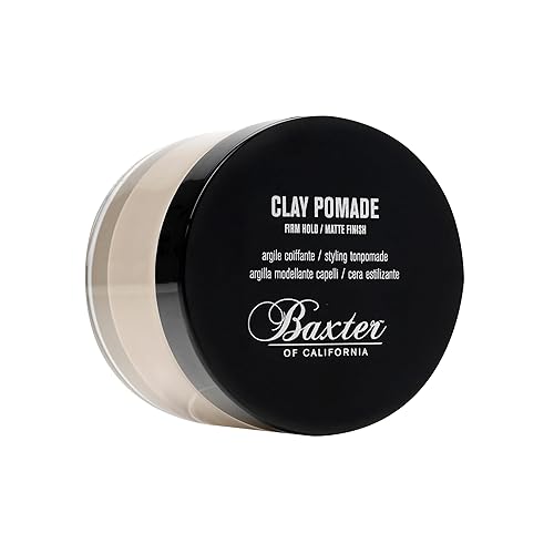Baxter of California Clay Pomade Firm Hold / Matte Finish Hair Pomade for Men and Women, Perfect for Texturizing Straight or Wavy Hair - 2 Ounces Beauty & Personal Care Baxter of California