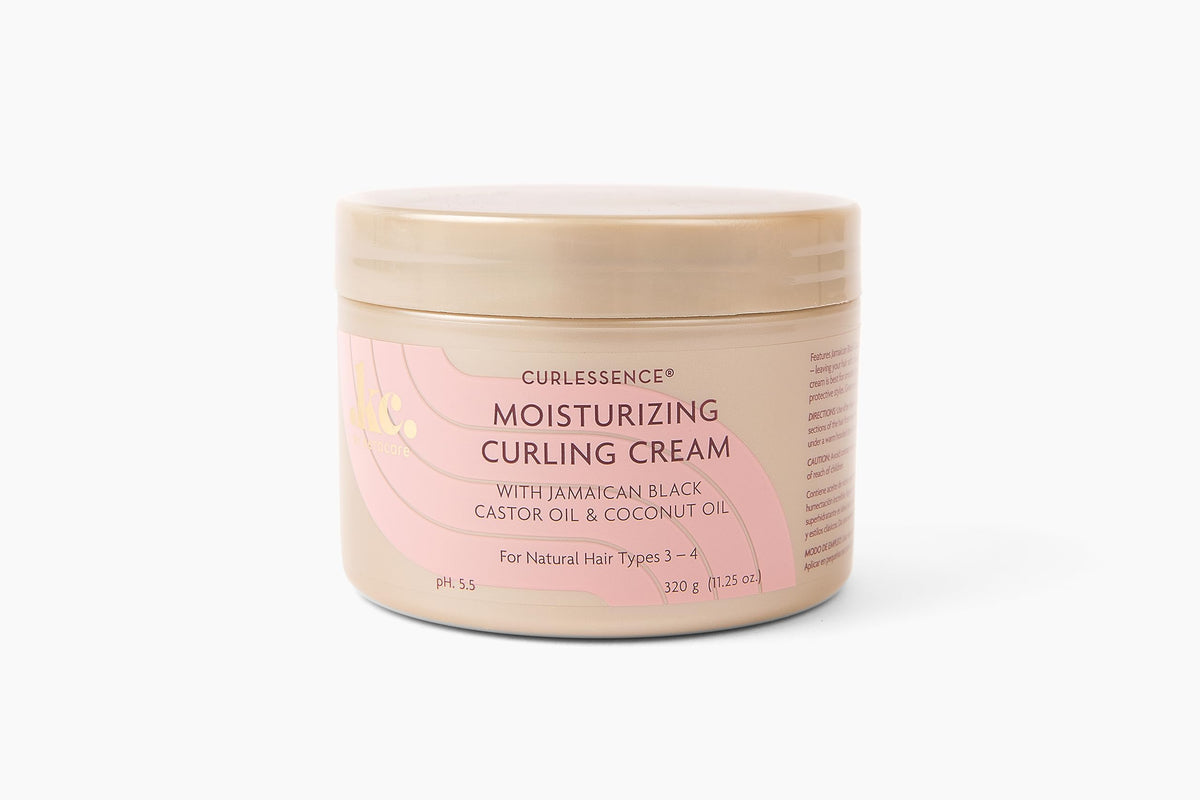 KeraCare CurlEssence Moisturizing Coconut Curling Cream - With Jamaican Black Castor Oil & Coconut Oil - For Curly Hair - SIlicone and Paraben Free Beauty & Personal Care KeraCare
