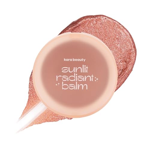 Kara Beauty Sunlit Radiance Glow Balm Highlighter and Bronzer Cream for Dewy Glow, Natural Mica Shimmer Face Blush Balm, Lightweight Formula Beauty & Personal Care Kara Beauty