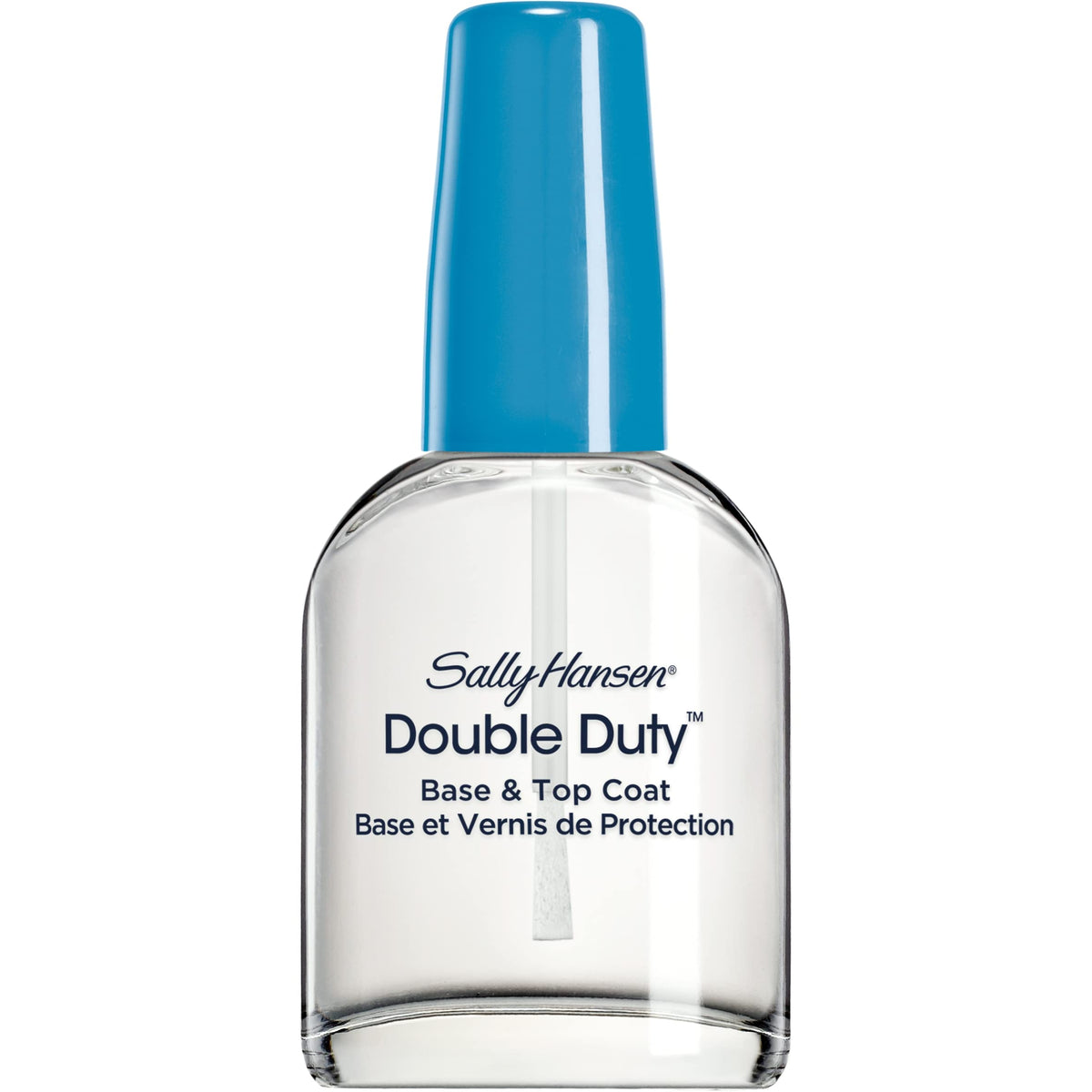 Sally Hansen Double Duty™, Base and Top Coat, Quick Dry, Long Lasting, Streak-Free Shine, Clear Nail Polish Beauty & Personal Care Sally Hansen