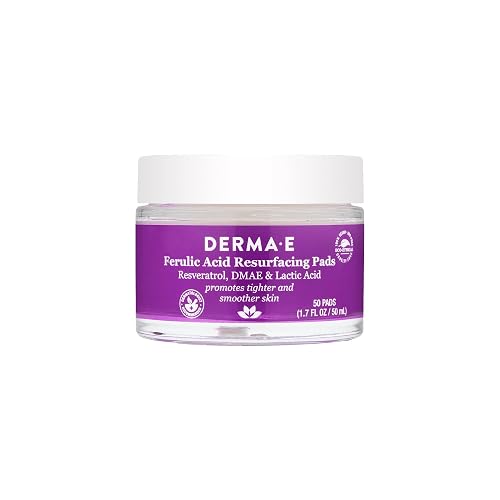 Derma E Ferulic Acid Resurfacing Pads, 1.7 FZ Beauty & Personal Care Derma E