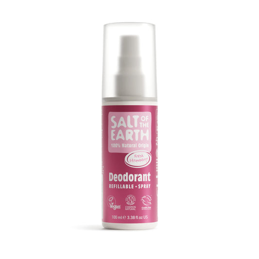 Salt of the Earth Rock Chick Sweet Strawberry Natural Deodorant for Girls 100ml Beauty and Personal Care Salt Of the Earth