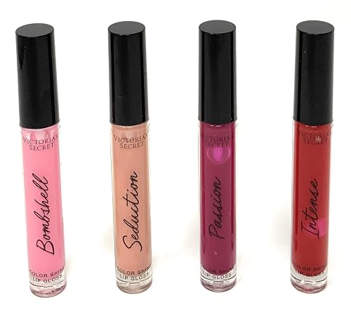 Victoria's Secret Bombshell Color Shine 4-piece Lip Gloss Set Beauty & Personal Care Victoria's Secret