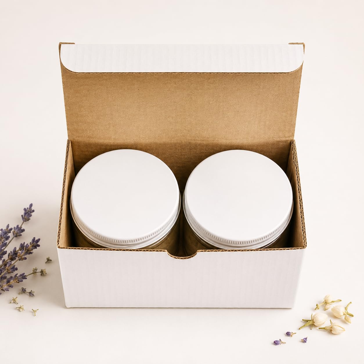 Bath Ritual Duo - Handcrafted Salt Bath and Milk Bath Set - Moonlit Lavender + Jasmine - Chamomile Silk + Clay Beauty and Personal Care salt + stem co.