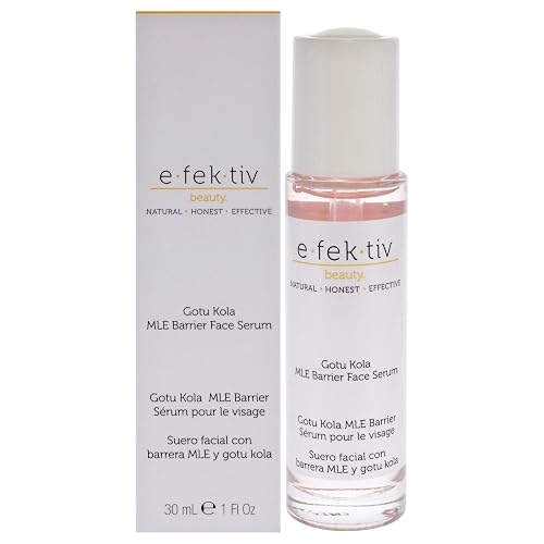 e.fek.tiv Beauty Gotu Kola MLE Barrier Face Serum - Korean Serum For Face With Hyaluronic Acid, Niacinamide - Collagen Booster - Anti-Aging Korean Beauty & Personal Care e.fek.tiv beauty