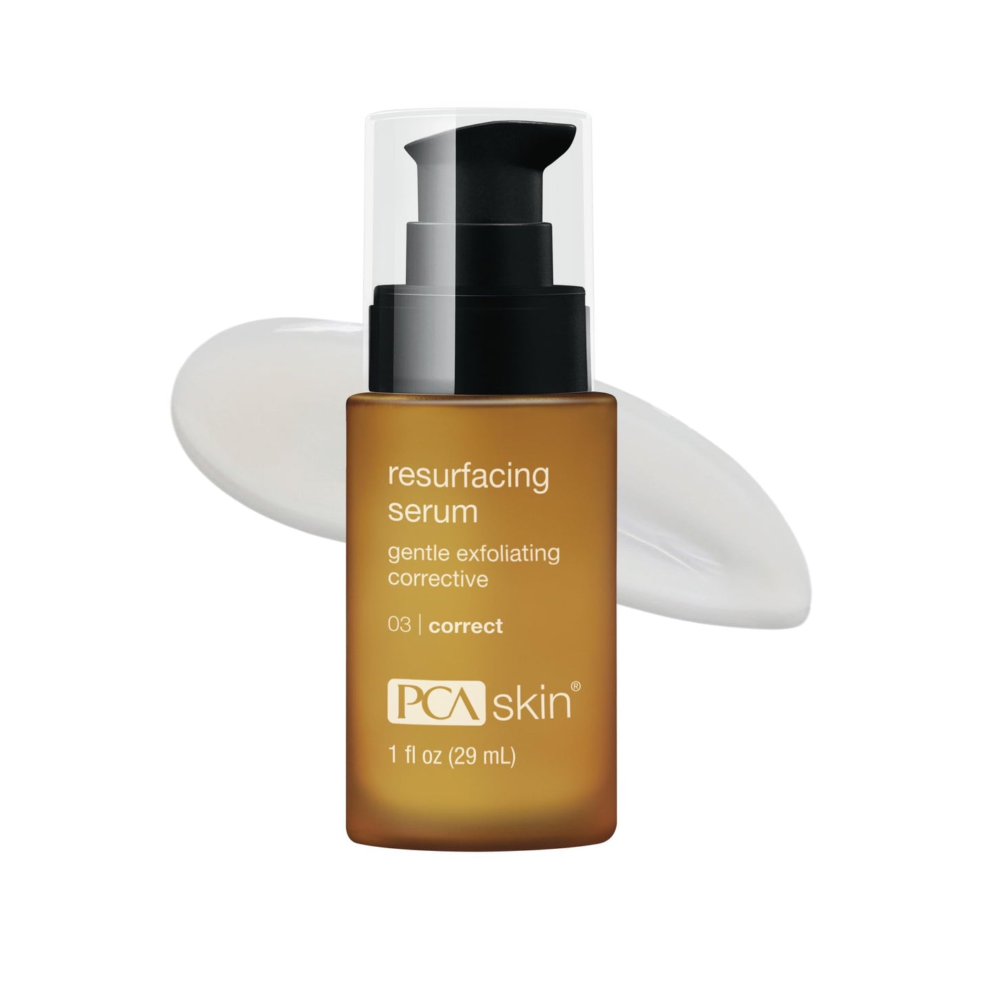 PCA SKIN Resurfacing Serum - Gentle Exfoliating Facial Corrective with Lactic & Glycolic Acid for Bright, Even Skin (1 fl oz) Beauty & Personal Care PCA SKIN