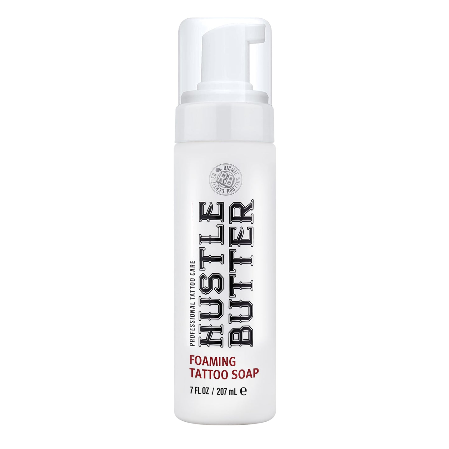 Hustle Bubbles Tattoo Aftercare Tattoo Soap - Dermatologist Tested Cleanser To Clean New Tattoos & Piercings - Essential Body Art Supplies 7oz Beauty and Personal Care Hustle Butter Deluxe Default Title