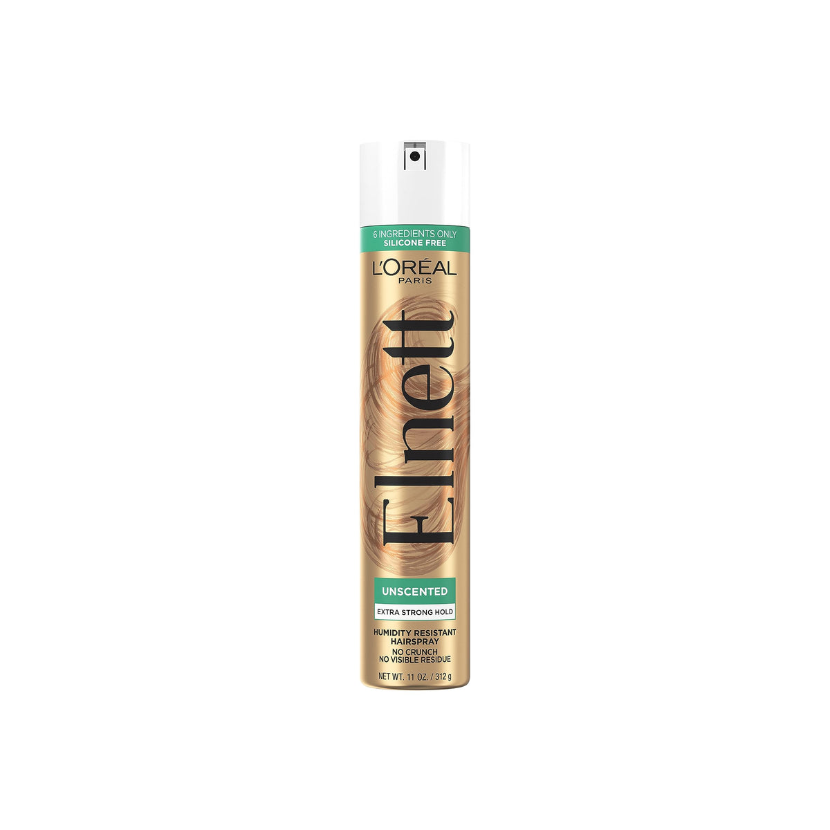 L'Oreal Paris Elnett Satin Hairspray Extra Strong Hold Unscented 11 oz; (Packaging May Vary) Beauty & Personal Care L'Oreal Paris