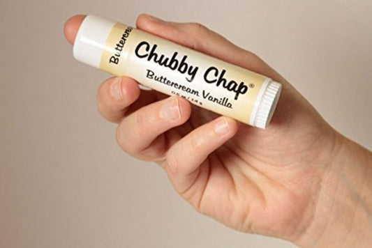 Chubby Chap - Three (3x) Large Jumbo Natural Lip Balm - .5 Ounce Buttercream Vanilla Beauty and Personal Care Chubby Chap