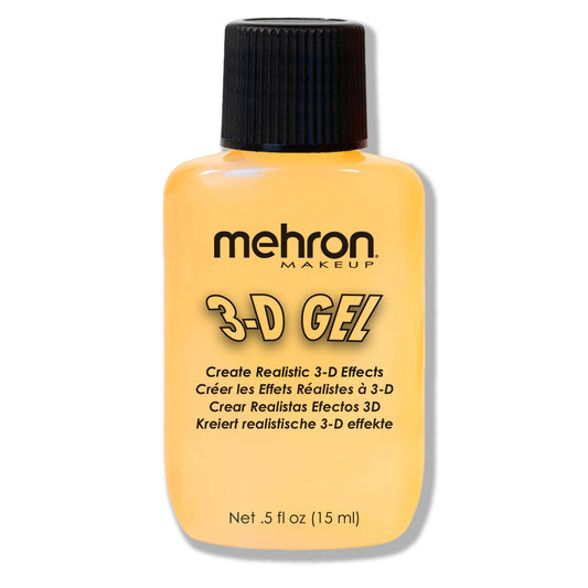 Mehron Makeup 3-D Gel | Gelatin Special Effects Makeup | Halloween FX & Scarring Gel | Fake Skin for Stage, Screen, Theater, Cosplay, and Halloween Beauty & Personal Care Mehron