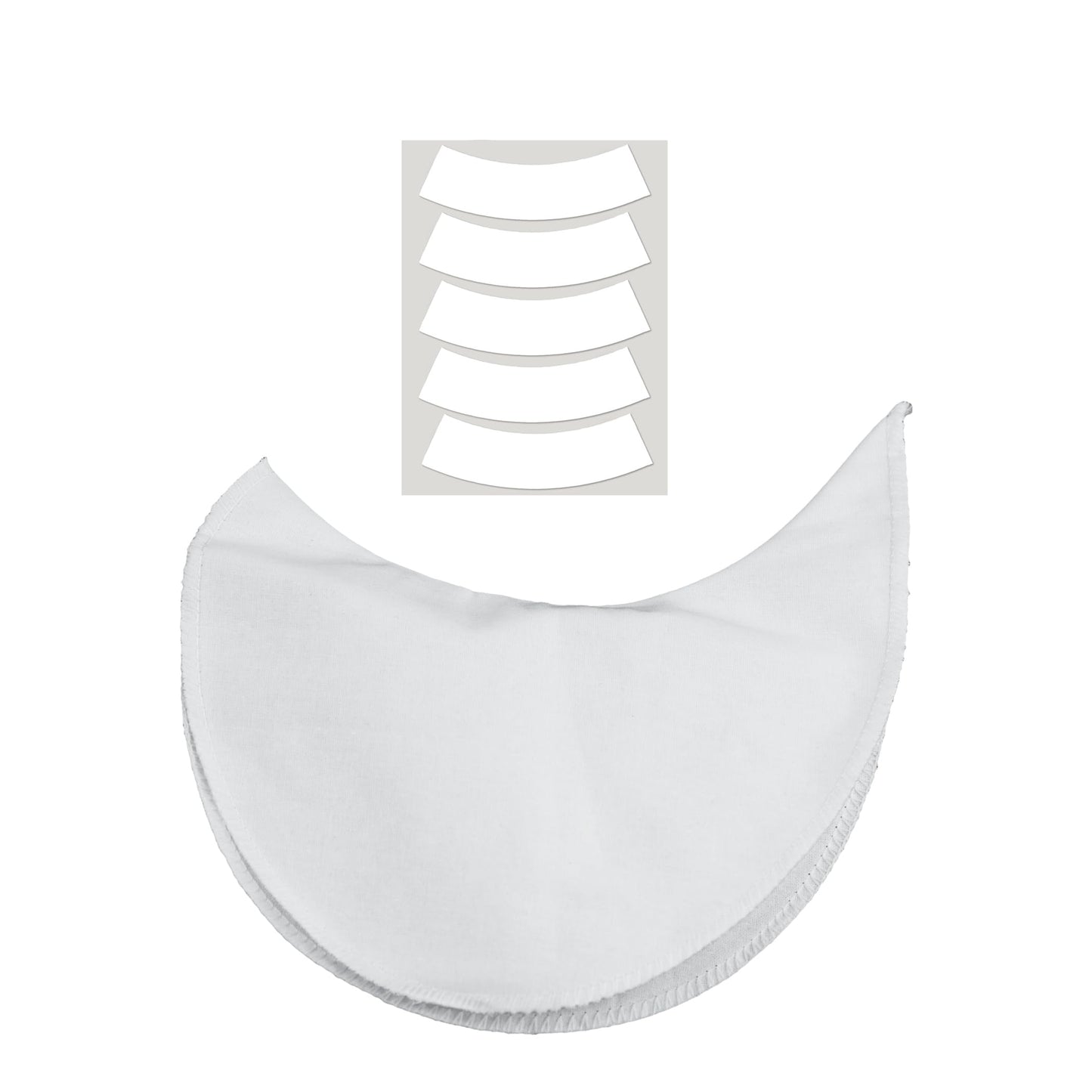 Braza Clothing Shields - Reusable Armpit Sweat Pads with 5 Pairs of Adhesive Strips - Washable Underarm Sweat Pads for Women Beauty and Personal Care Braza