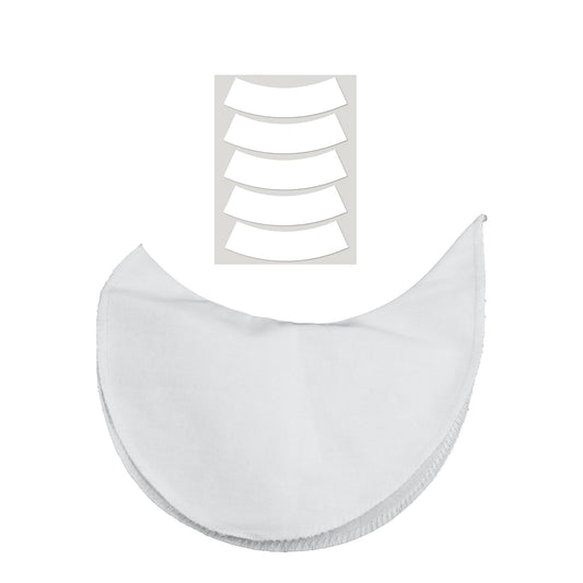 Braza Clothing Shields - Reusable Armpit Sweat Pads with 5 Pairs of Adhesive Strips - Washable Underarm Sweat Pads for Women Beauty and Personal Care Braza
