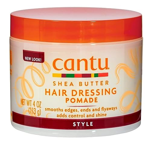 Cantu Shea Butter Hair Dressing Pomade 4 Ounce Jar (Pack of 3) Beauty & Personal Care Cantu