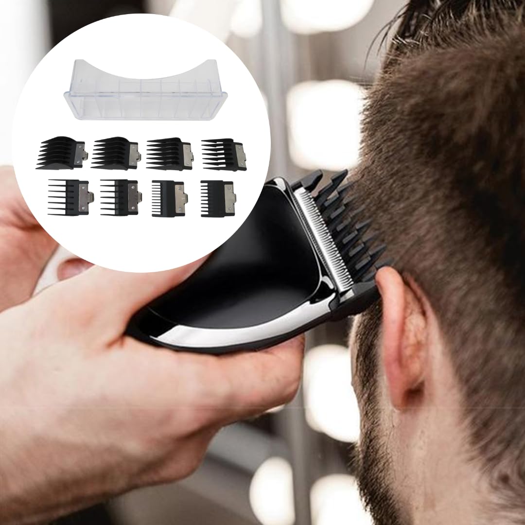 2025 8Pcs Clipper Guards for BaBylis-PRO Barberology FX870, FX880, FX890, FX825, and FX673 Clippers - From 1/16-3/4 inch Snap on Comb Set for BaBylis Beauty and Personal Care USonline911