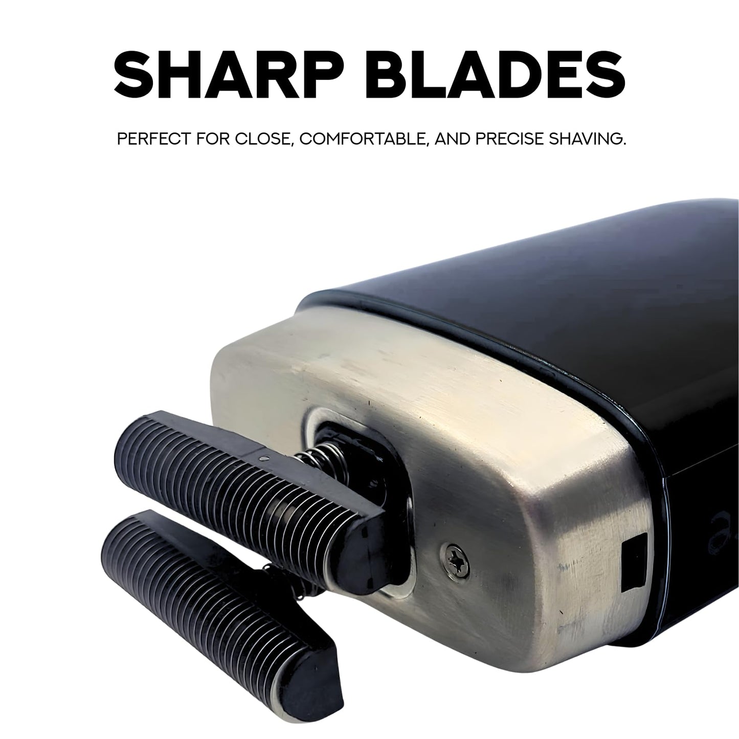 Supreme Trimmer Crunch Lite STF600 - Professional Double Foil Shaver for Men - Cordless & Corded, 60 Min Runtime, Hidden LED Display - Barber Face Beauty and Personal Care Supreme Trimmer