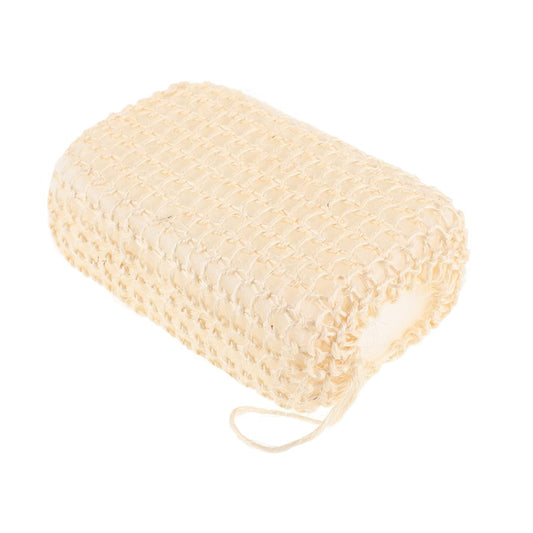 PartyKindom Natural Jute Bath Sponge Exfoliating Shower Scrubber for Body Cleansing 1-Pack Soft Sponge for Adults Spa Home Use Beauty and Personal Care PartyKindom
