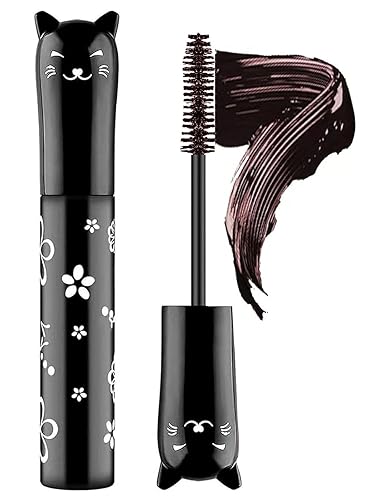 Brown Mascara Lashes Waterproof Fast Dry Eyelashes Eye Makeup Volumizing Lengthening Defining Curling Multiplying Buildable Formula Beauty & Personal Care TWLBXMG
