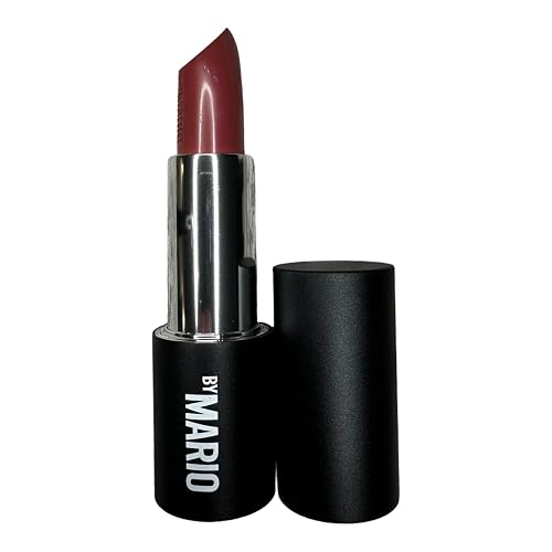 BY MARIO MAKEUP SuperSatin Lipstick | A classic, creamy satin lipstick with a soft sheen | Size 0.12 oz / 3.5 g (Downtown Girl - intense plum brown) Beauty & Personal Care BY MARIO