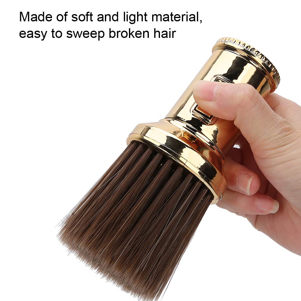 ZJchao Multifunctional Soft Light Hair Brush Shaving Tool for Barber Shop (Gold) Beauty and Personal Care ZJchao