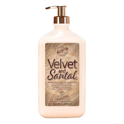 Devoted Creations Velvet and Santal - Elevated Cashmere Velvety Soft Ultra-Hydrating Body Moisturizer Beauty & Personal Care Devoted Creations