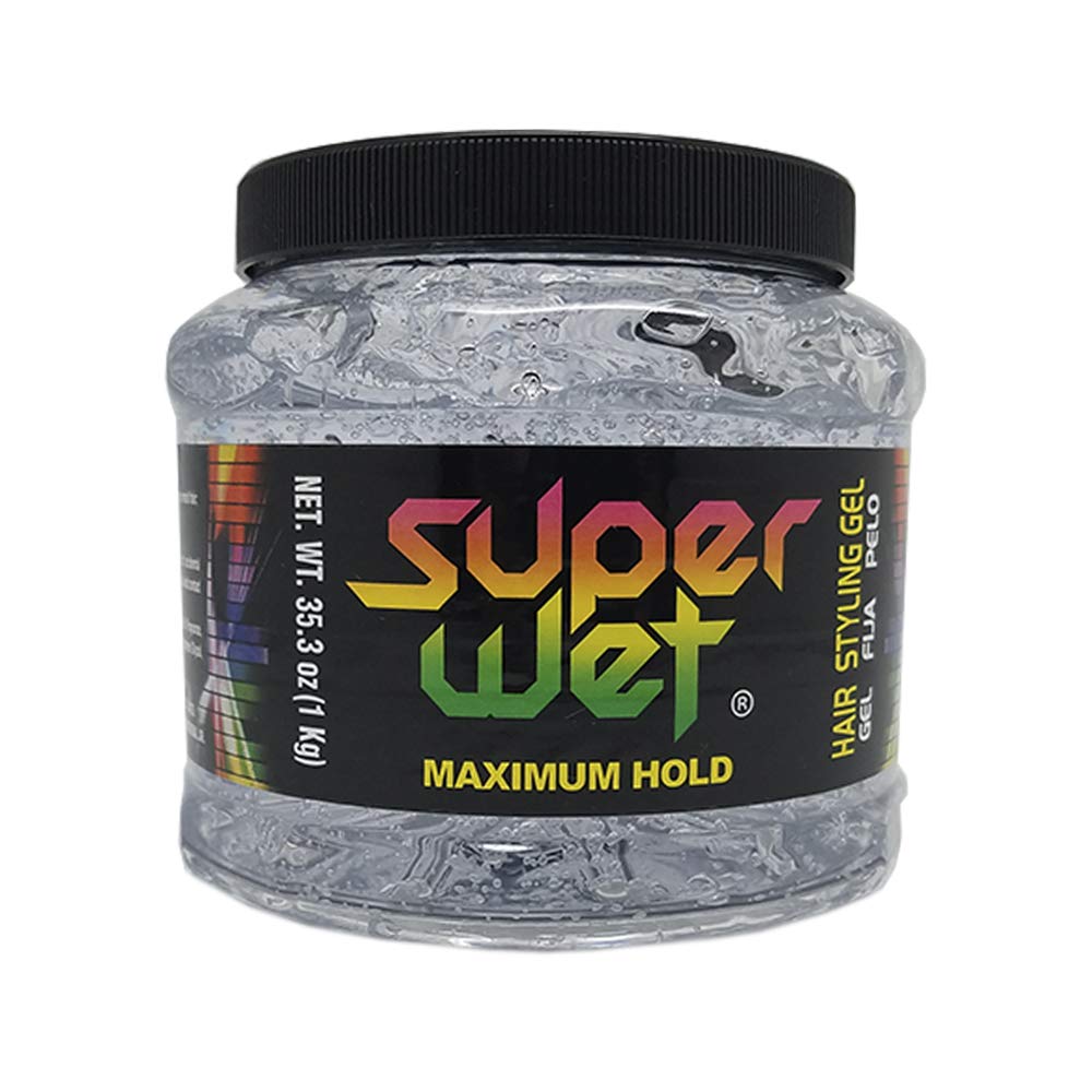Midway Importing Clear Jumbo Super Wet Hair Styling Gel, 2.2 Pound Beauty & Personal Care Super
