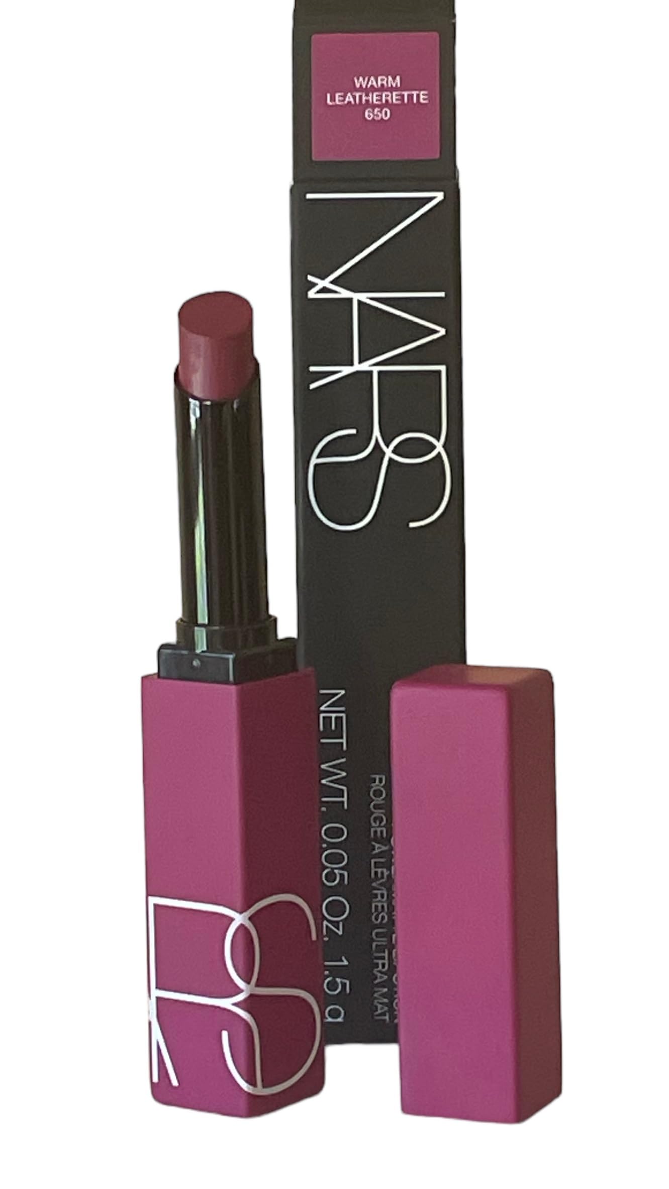 NARS Powermatte Lipstick (Warm Leatherette), 0.05 Ounce (Pack of 1) Beauty & Personal Care NARS