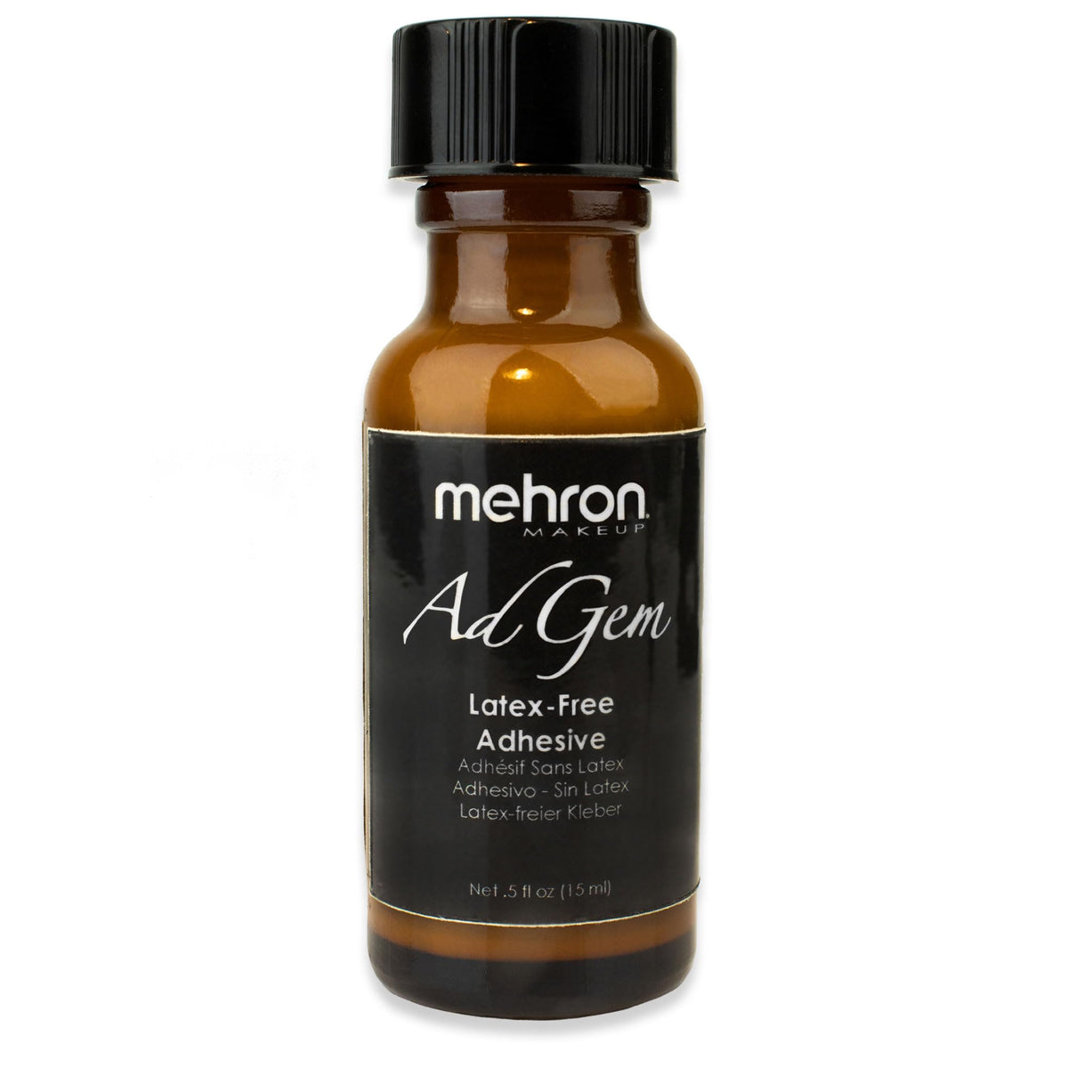 Mehron Makeup AdGem Adhesive | Rhinestone Glue | Latex-Free Eyelash Glue | Body Adhesive .5 fl oz (14 ml)