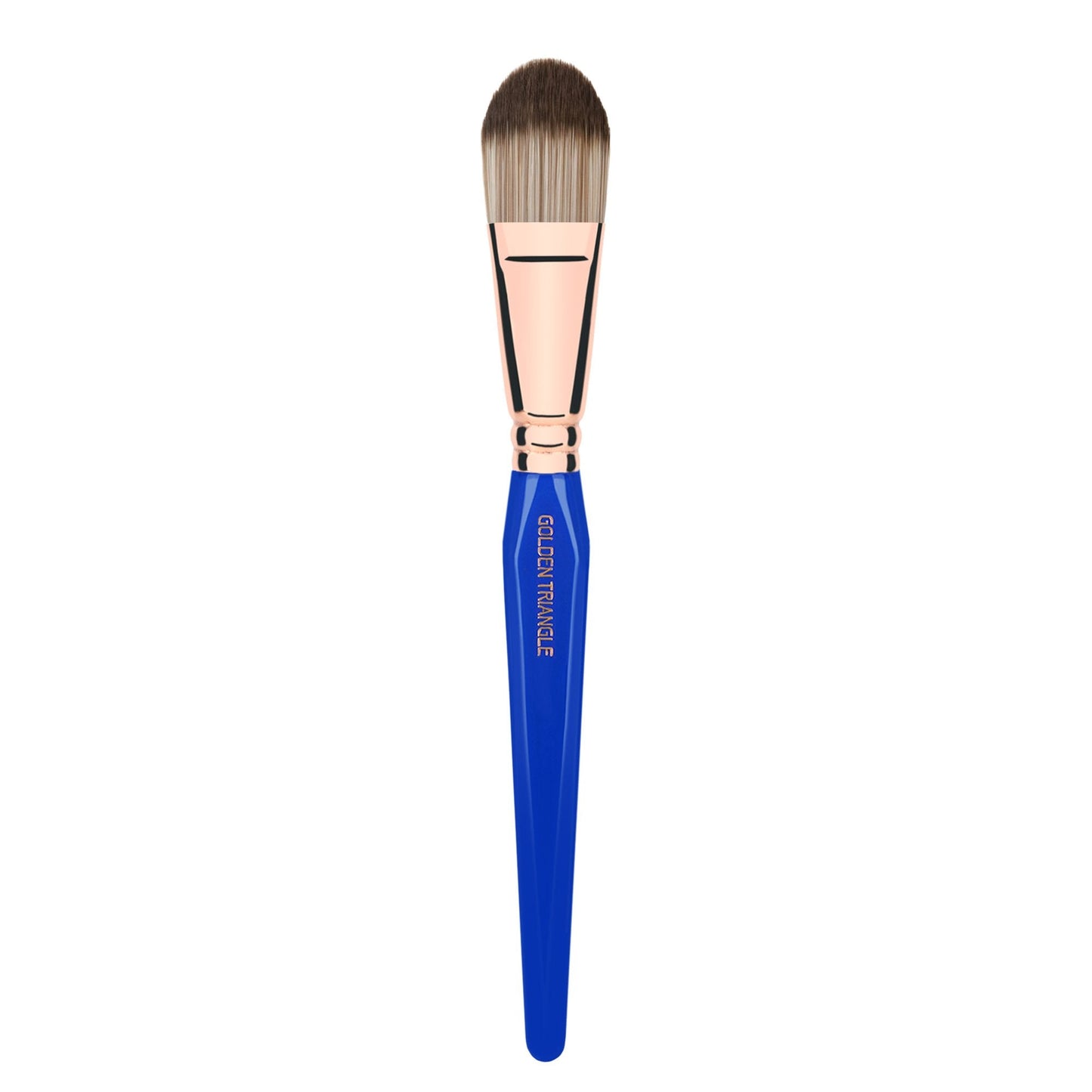 Bdellium Tools Professional Makeup Brush - Golden Triangle 948 Foundation - With All Vegan and Soft Synthetic Fibers, For Foundation (Blue, 1pc) Beauty & Personal Care BDELLIUM TOOLS