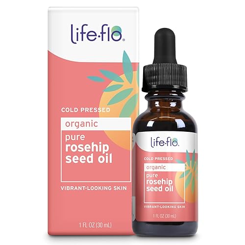 LIFE-FLO Pure Organic Rosehip Seed Oil, Hydrating Face Oil, Dry Skin Care, Cold Pressed from Organic Rose Hips, Rich in Fatty Acids and Vitamin A Beauty & Personal Care LIFE-FLO