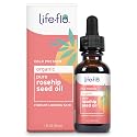 LIFE-FLO Pure Organic Rosehip Seed Oil, Hydrating Face Oil, Dry Skin Care, Cold Pressed from Organic Rose Hips, Rich in Fatty Acids and Vitamin A Beauty & Personal Care LIFE-FLO