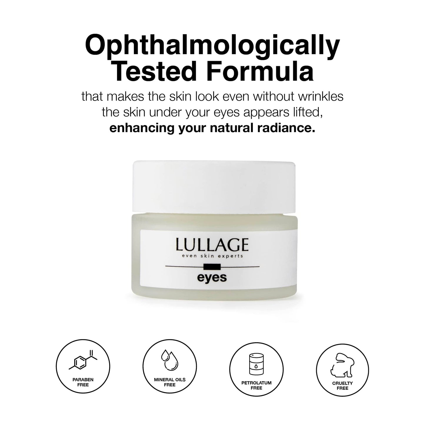 LULLAGE Eye Cream, Reduce Puffiness, Lines and Dark Circles - 0.50 oz Beauty & Personal Care LULLAGE