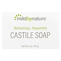 MILD BY NATURE Castile Bar Soap, Peppermint, 5 oz (141 g) Beauty & Personal Care MILD BY NATURE