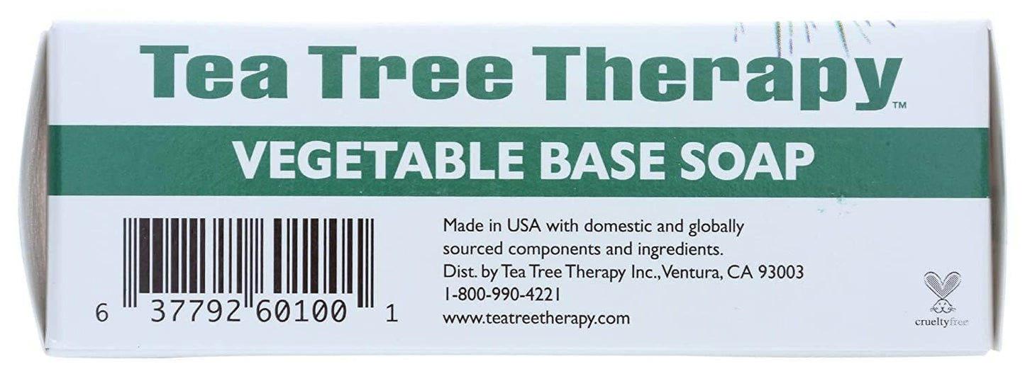 Tea Tree Therapy Tea Tree Soap Vegetable 3.9 Oz Beauty & Personal Care Tea Tree Therapy