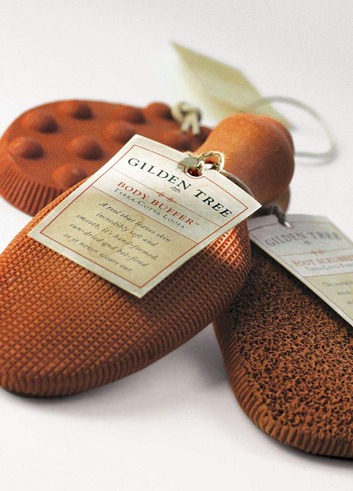 Gilden Tree Terra Cotta Body Loofah Beauty & Personal Care GILDEN TREE