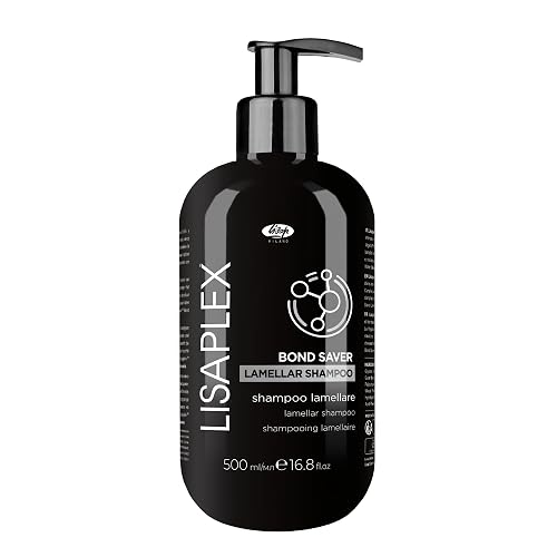 Lisap Lisaplex Bond Saver Lamellar Shampoo for All Hair Types - Damaged Hair Repair, Care & Strengthen, Sulfate Free, 16.9 fl oz Beauty & Personal Care Lisap