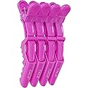 Cala Lavender croc hair clips 4 count, 4 Count Beauty & Personal Care Cala