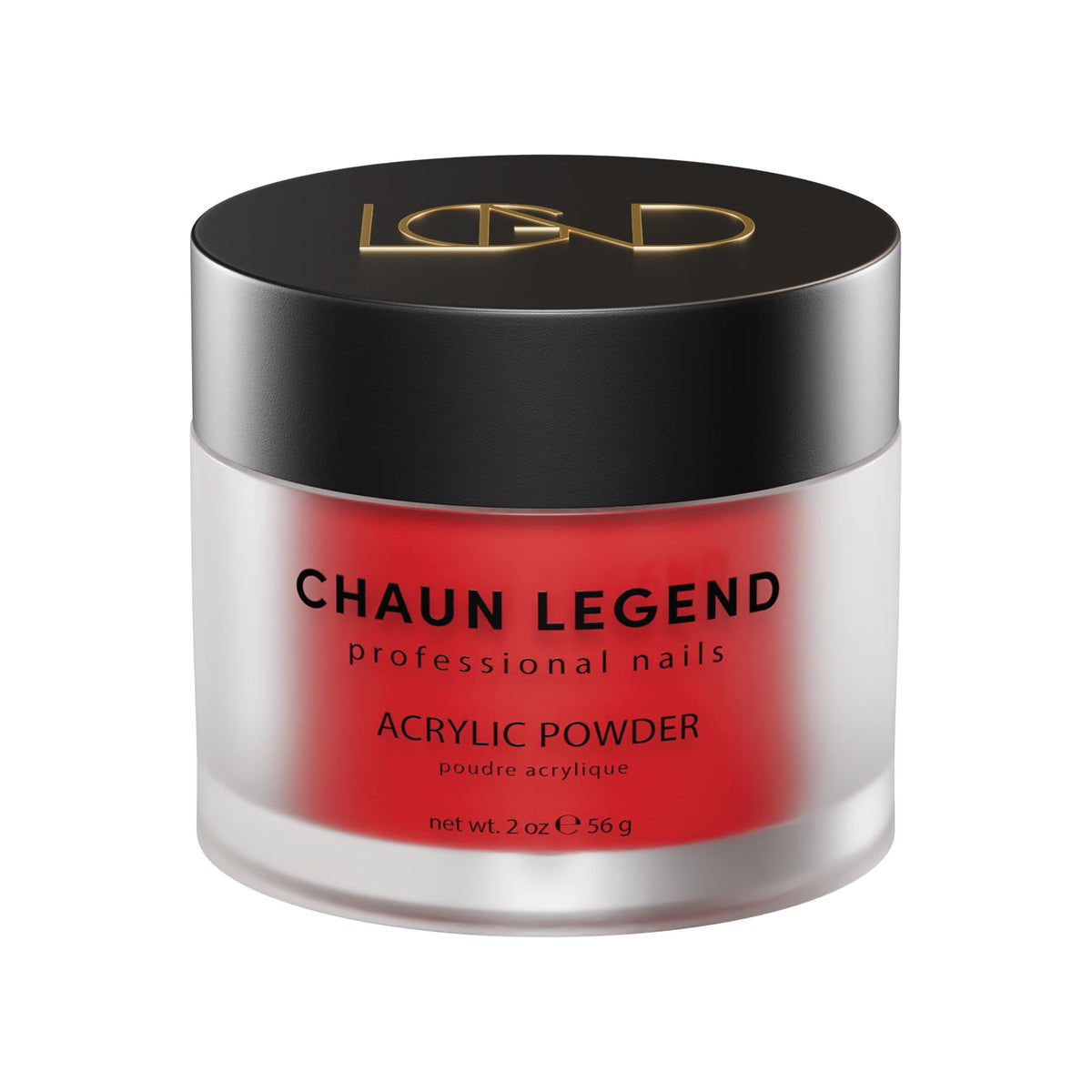 Chaun Legend Acrylic Powder, 2 Oz Long Lasting Salon Quality, Bubble Free, Self Leveling Professional Manicures, Fake Nails, Carving & Extensions, Off