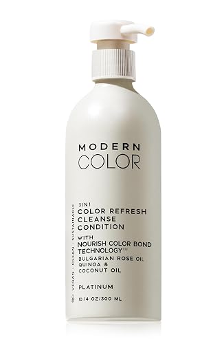 Modern Color 3-in-1 Hair Color Refresh, Cleanse & Condition - 100% Vegan, Cruelty-Free, Sustainably Packaged, Non-Toxic, Certified Clean Beauty Beauty & Personal Care Modern Color
