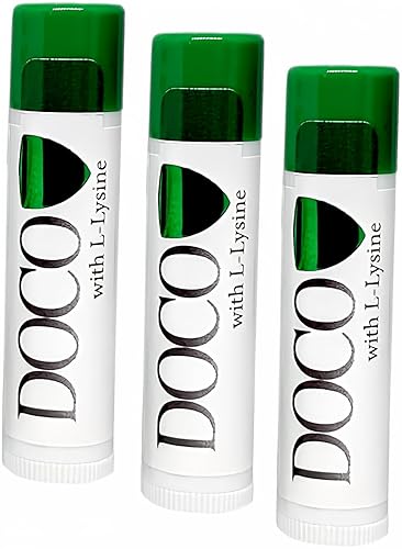 DocoShield Lip Balm w/Docosanol and Lysine (3-Pack) Beauty & Personal Care DOCO