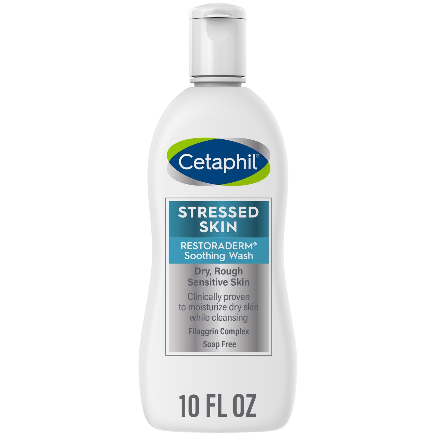 Cetaphil RESTORADERM Soothing Wash, 10 fl oz, Soothes Dry, Stressed Skin, Hypoallergenic, Soap & Paraben Free, National Eczema Association Endorsed Beauty & Personal Care Cetaphil