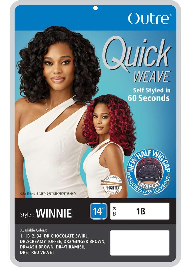 Outre Quick Weave - Winnie (DR4/ASH BROWN)