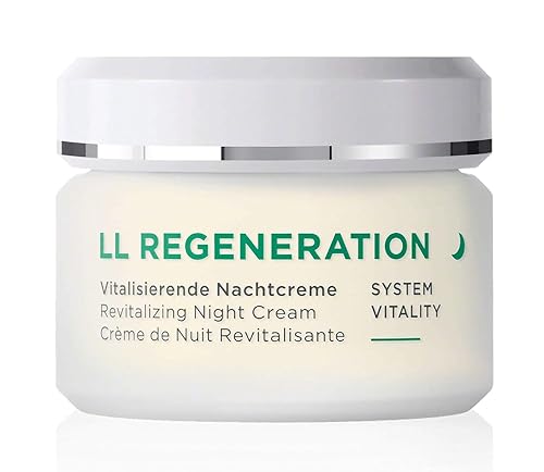 ANNEMARIE BÖRLIND - LL REGENERATION Revitalizing Night Cream - Natural Anti Aging Vitamin C, E and Retinoid Face Cream for Visibly Firmer and Wrinkle Beauty & Personal Care ANNEMARIE BÖRLIND