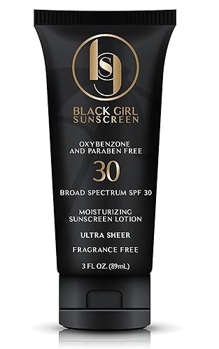 Bissport BlackGirlSunscreen SPF 30 Sunscreen - Made by Women of Color for People of Color - 3 FL OZ Beauty & Personal Care Honbeanify Better Display Cases