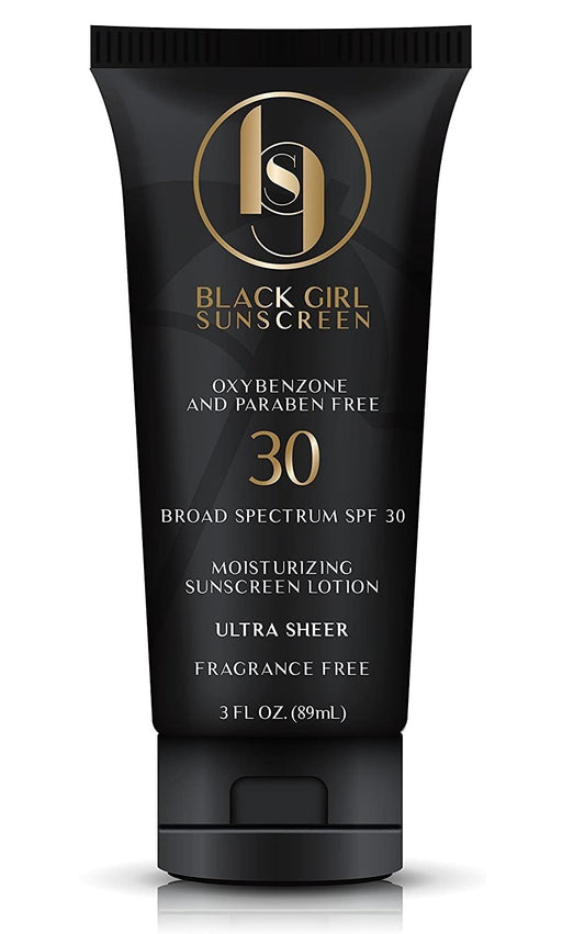 Bissport BlackGirlSunscreen SPF 30 Sunscreen - Made by Women of Color for People of Color - 3 FL OZ Beauty & Personal Care Honbeanify Better Display Cases
