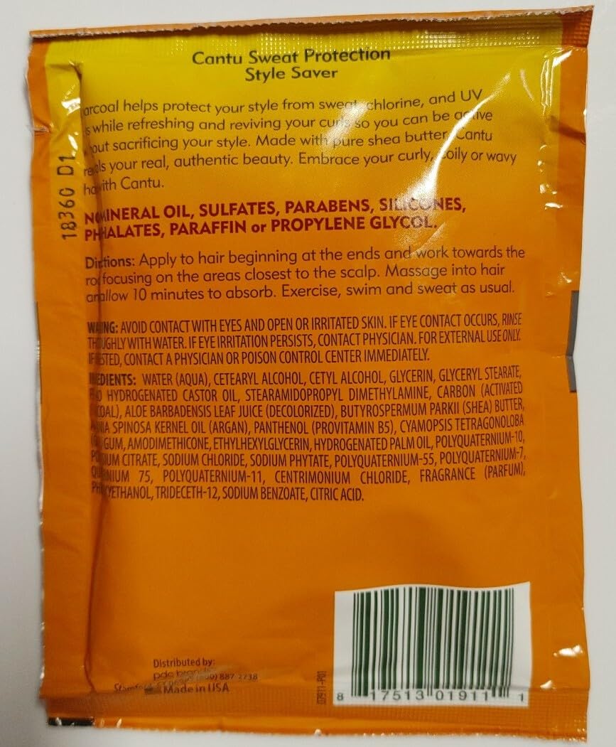 Cantu Natural Hair Sweat Protect Style Packettes 1.5 Ounce (6 Pieces) Beauty & Personal Care Cantu
