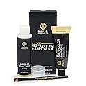 Parallel Products - Luxe Color (Dark Brown) - Cream Hair Dye - 25mL - Tint for Professional Spot Coloring - With Cream Developer, Mixing Dish Beauty & Personal Care PARALLEL PRODUCTS