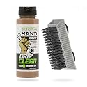 Grip Clean Heavy-Duty Hand Cleaner for Mechanics with Nail Brush - Moisturizing Coconut Oil Hand Cleaner Liquid Hand Soap with Stiff Bristle Nail Beauty & Personal Care Grip Clean
